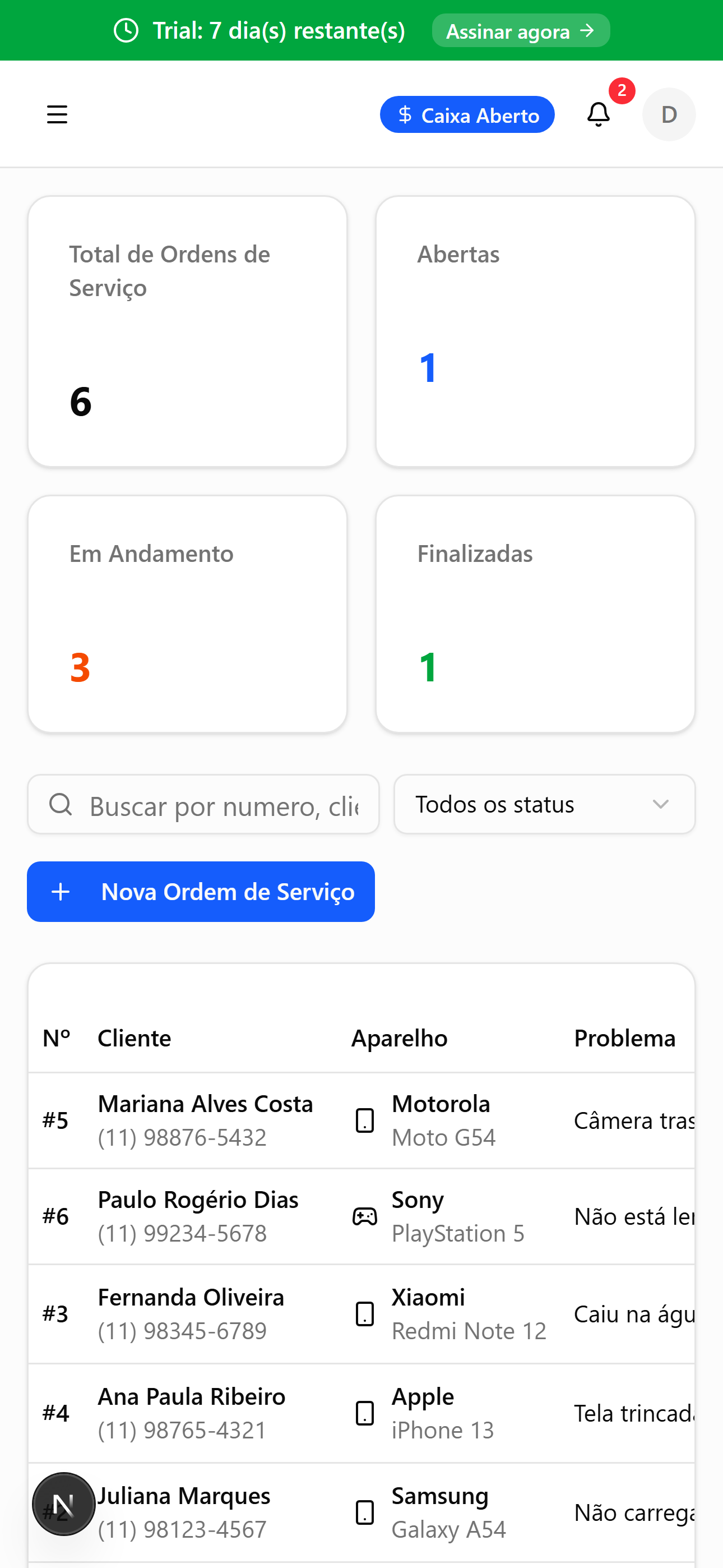 Mobile OS